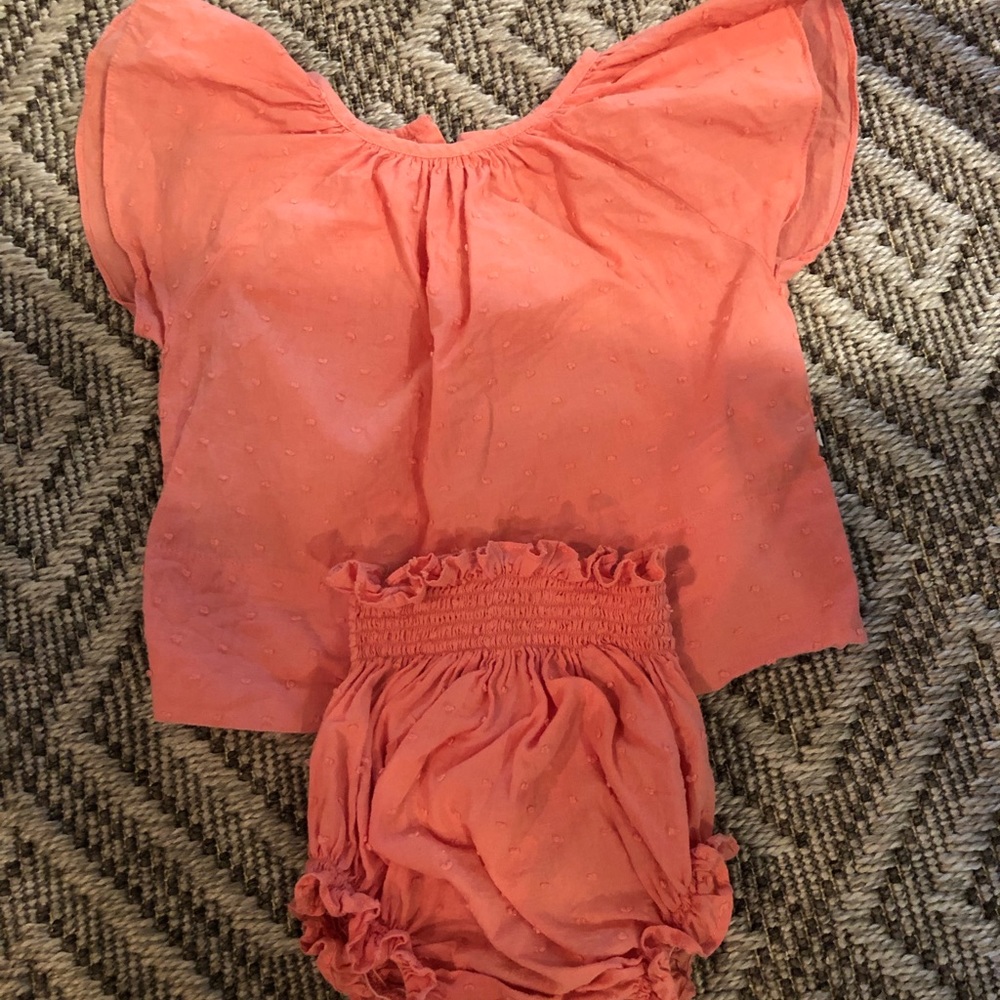 Oeuf two piece bloomer set